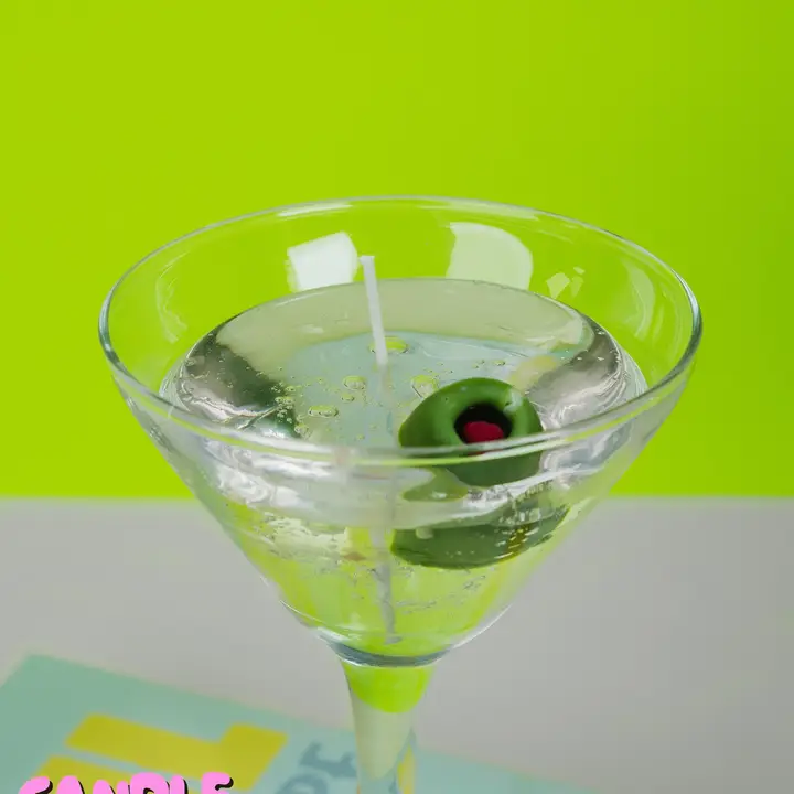 Martini Candle