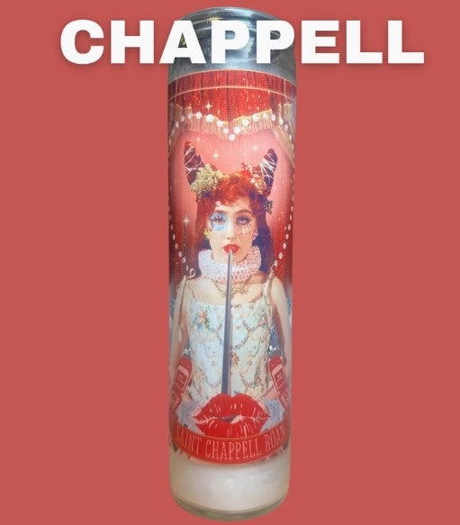 Chappell Roan Devotional Prayer Saint Candle