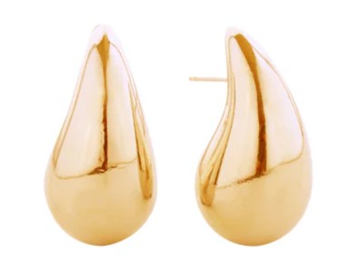 Teardrop Earring, Gold