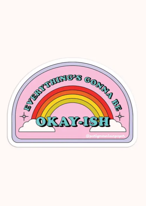 Okayish Rainbow Sticker