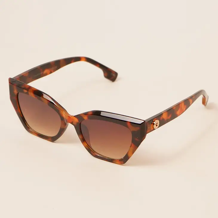 Butterfly Mirrored Sunglasses (Multiple Colors)