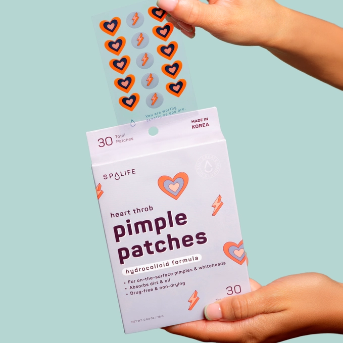 V Day Heart Throb Pimple Patches