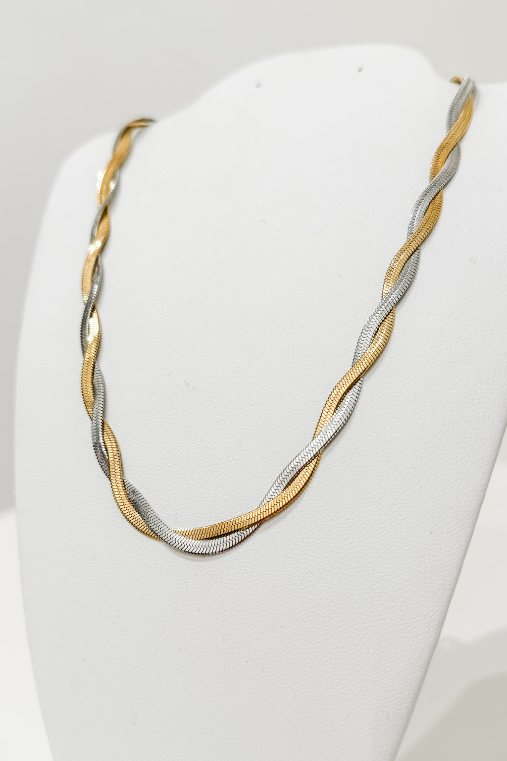 Loom Necklace, Gold