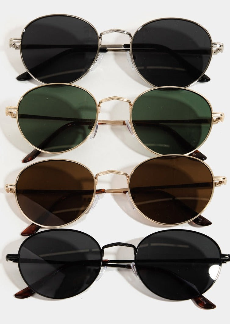 Thin Retro Fashion Sunglasses