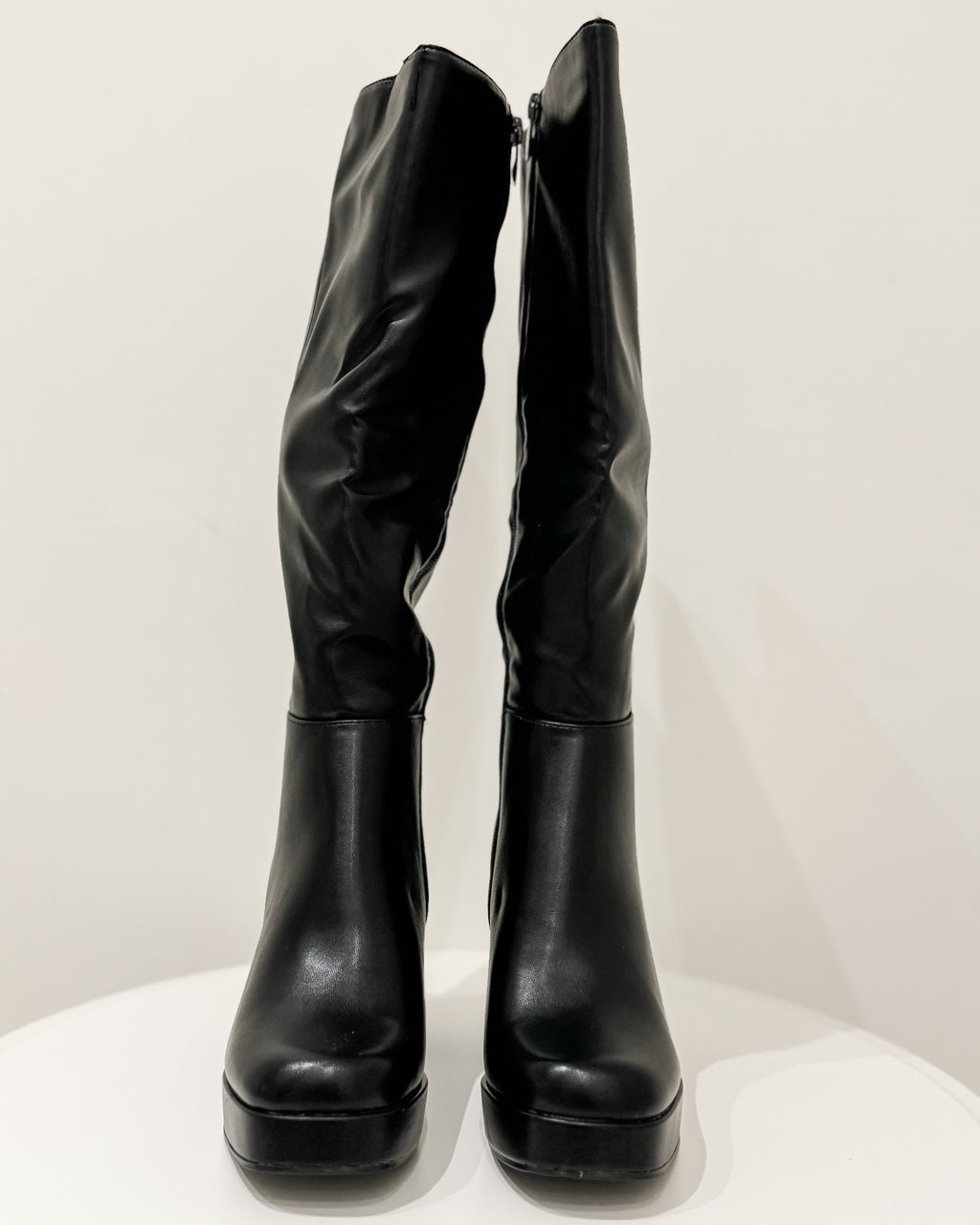 East Knee High Boot, Black