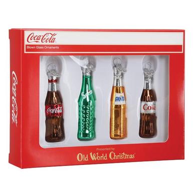 Coca Cola Ornament Set