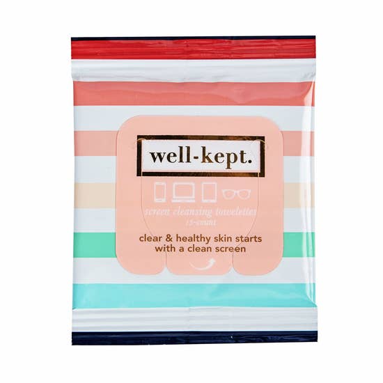 Well-Kept Screen Cleansing Towelettes