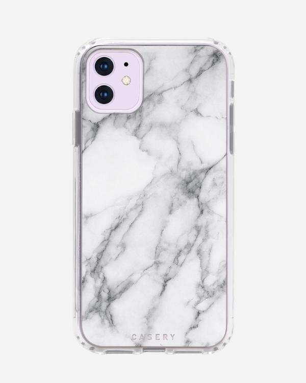 White Marble Phone Case (All Sizes)