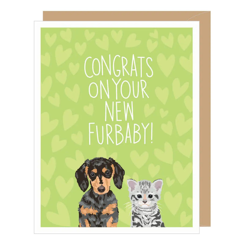 Congrats on your new Furbaby Card