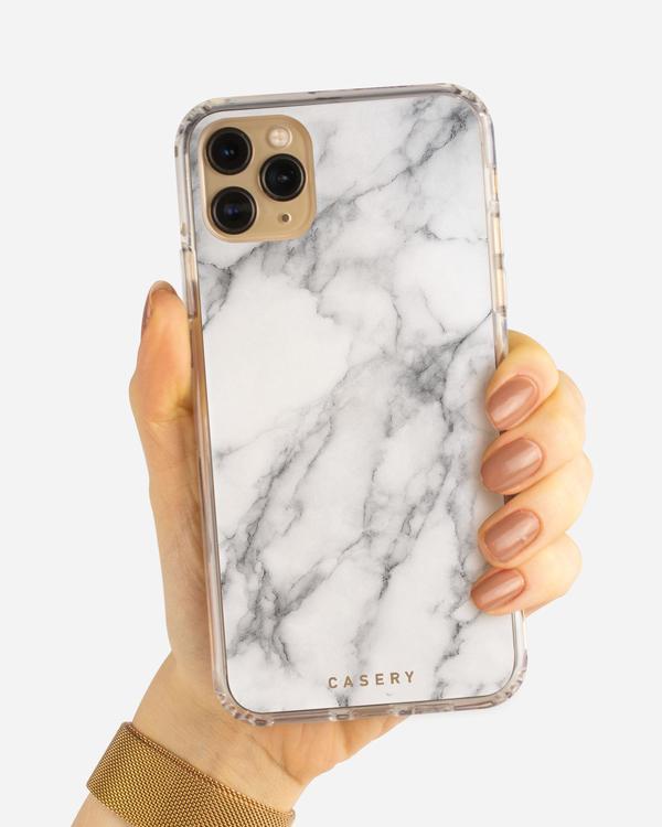 White Marble Phone Case (All Sizes)