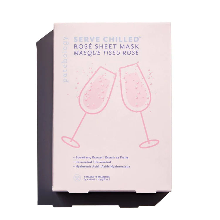 Rose Hydrating Sheet Mask - 4 Pk