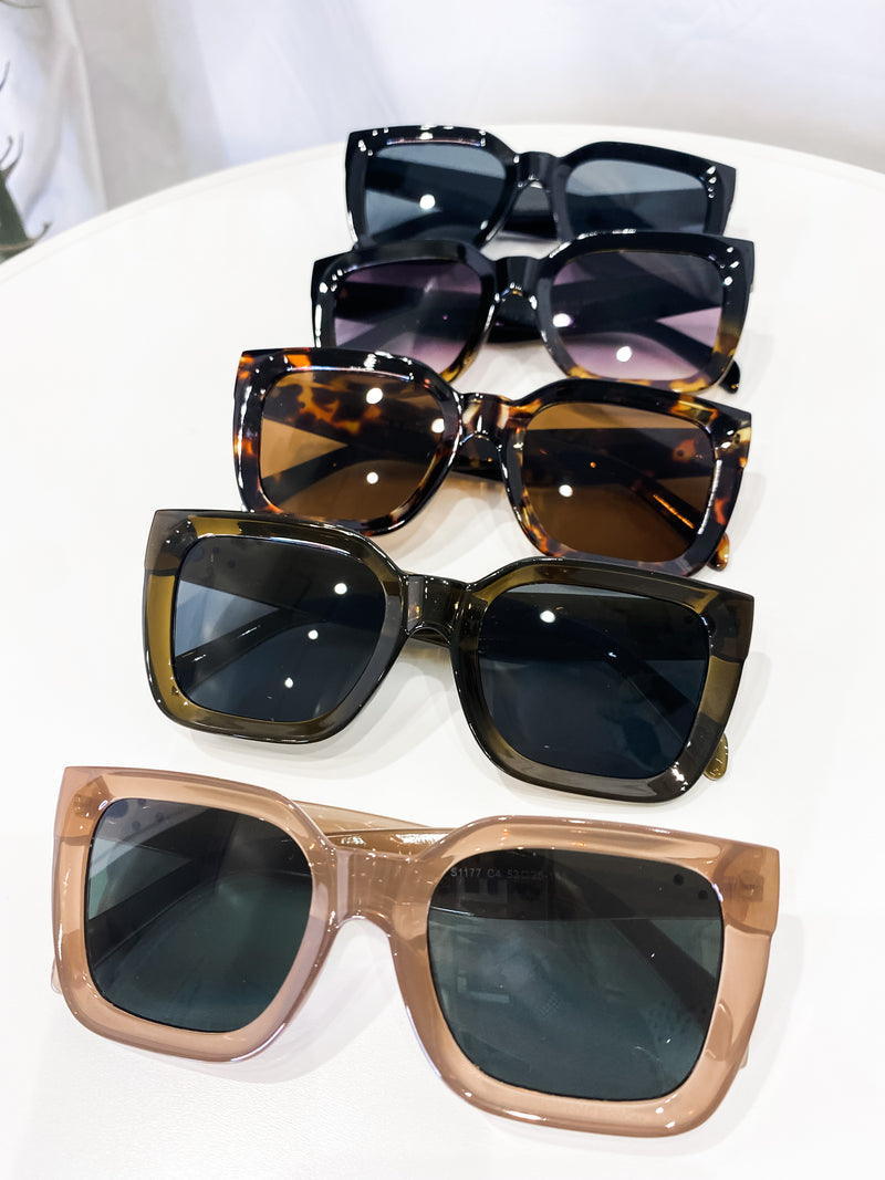 Kelly Square Sunglasses (5 Colors)