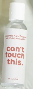 Can't Touch This Hand Sanitizer