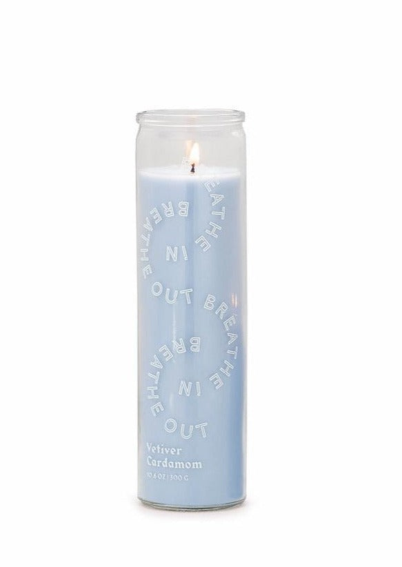 10.6 Oz Sky Blue Breathe Candle