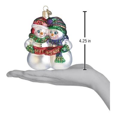 BFF Snowman Ornament