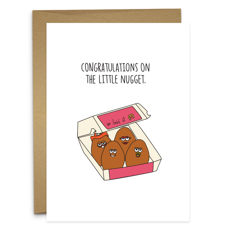Congrats on the Little Nugget Card